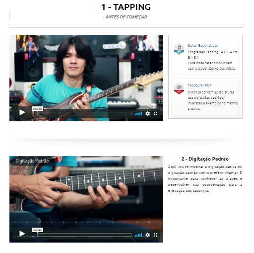 Aula de Tapping Guitarra Rock 2.0