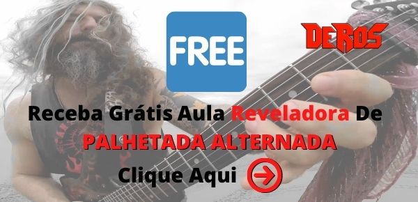 Curso de Guitarra Online Gratuito Marcos de Ros - Palhetada Alternada