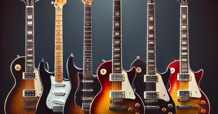 5 Tipos de Guitarra Mais Populares no munda da música